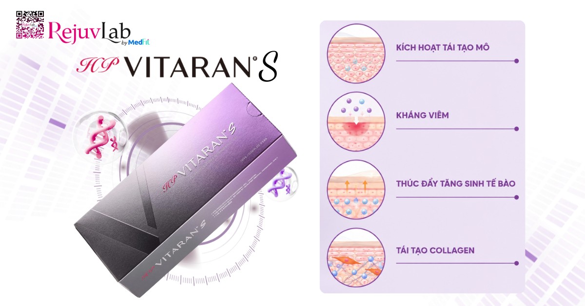 Vitaran S: Polynucleotide thế hệ mới trong điều trị sẹo rỗ và lão hóa 4 Vitaran S: Polynucleotide thế hệ mới trong điều trị sẹo rỗ và lão hóa 3
