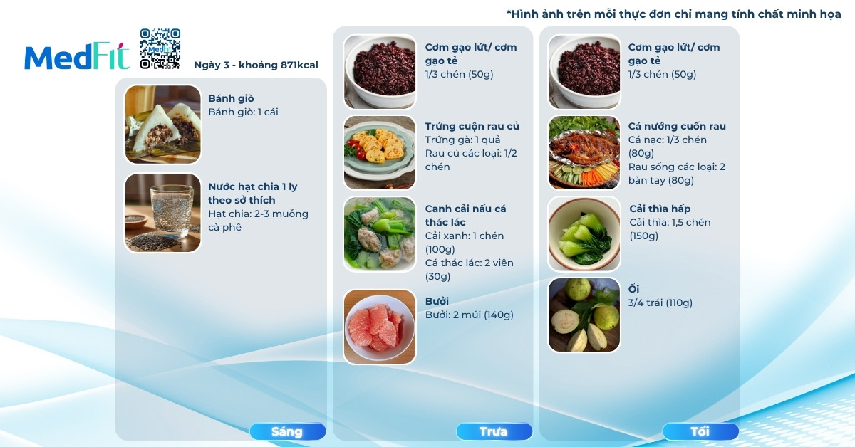 Gợi ý thực đơn giảm cân 2 tuần chi tiết giúp đánh bay mỡ thừa hiệu quả 8