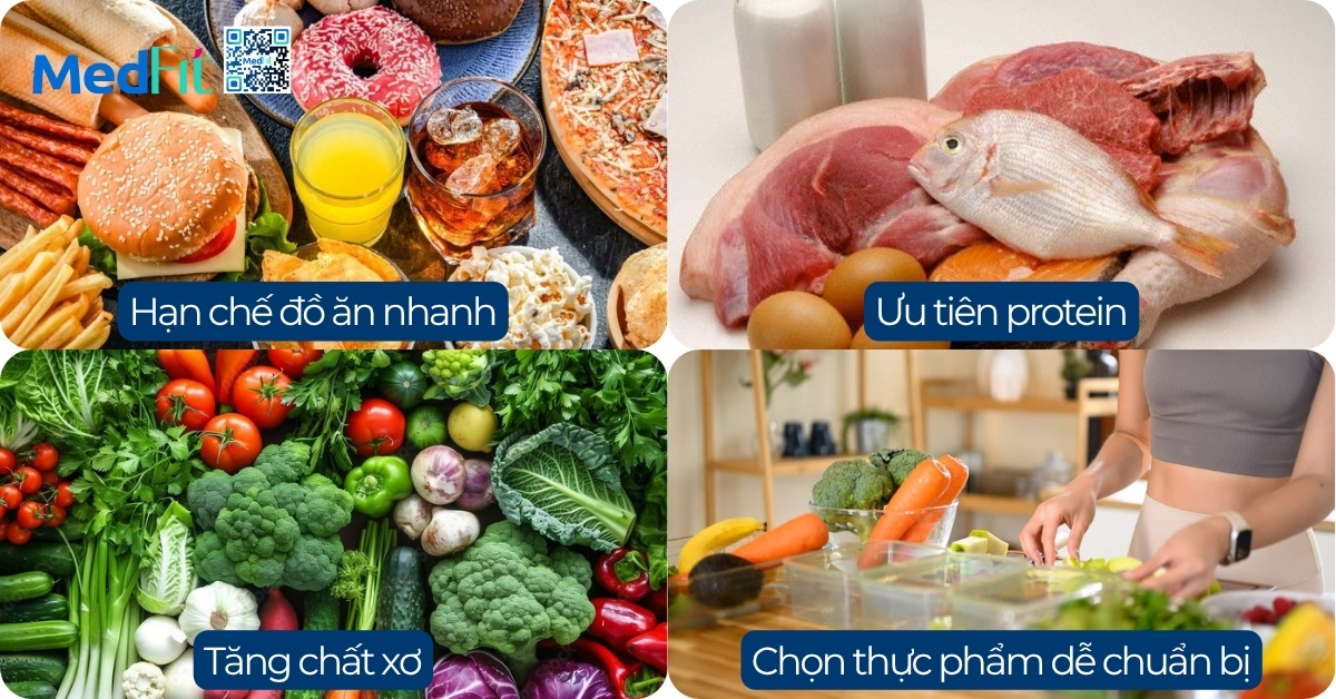 Nguyên tắc dinh dưỡng giảm cân cho người bận rộn: Gọn - nhẹ - hiệu quả 1