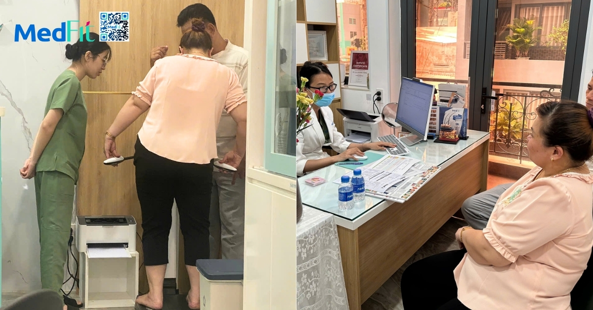 Đôi chân nặng nề không cản bước hành trình giảm cân, khách hàng giảm 9,4kg và 15,5cm vòng eo sau 12 tuần tại MedFit 3