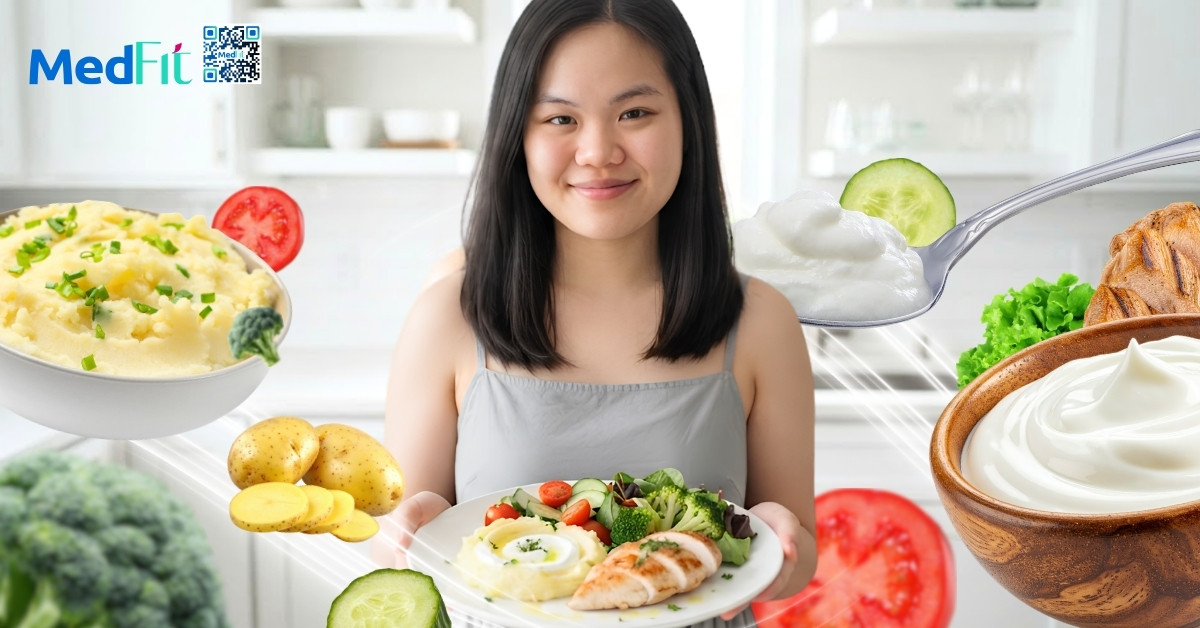 Gợi ý thực đơn giảm cân bằng khoai tây và sữa chua trong 3 ngày dễ làm tại nhà 5 Gợi ý thực đơn giảm cân bằng khoai tây và sữa chua trong 3 ngày dễ làm tại nhà 4