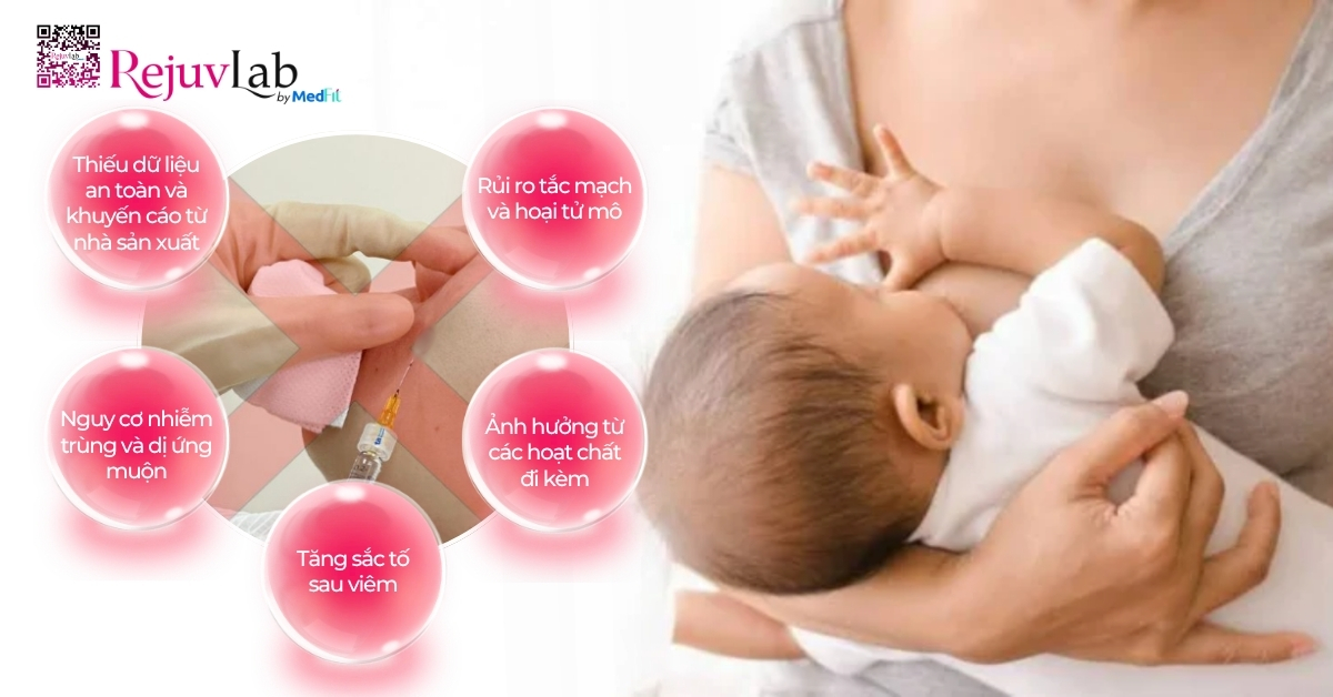 Phụ nữ cho con bú có tiêm filler được không? Thời điểm nào làm đẹp an toàn nhất? 2 Phụ nữ cho con bú có tiêm filler được không? Thời điểm nào làm đẹp an toàn nhất? 1