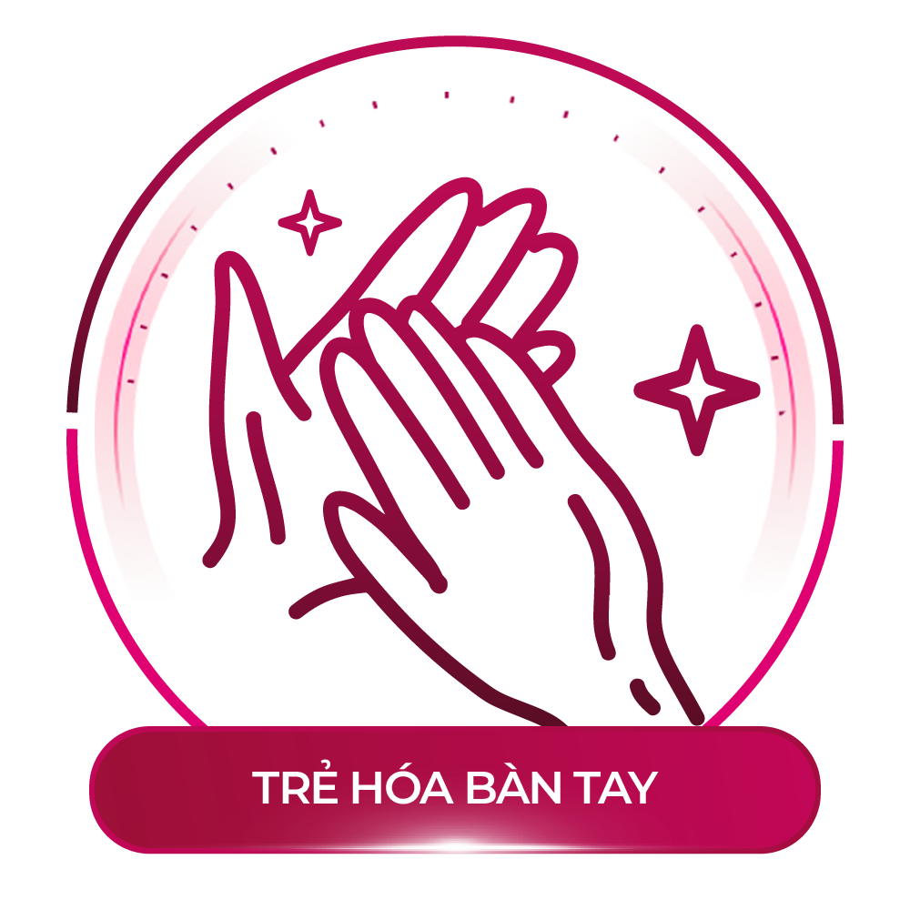 trẻ hóa bàn tay